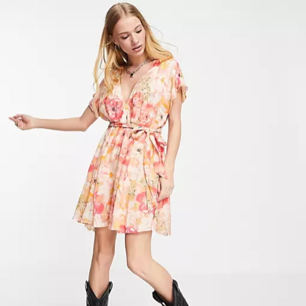 Freddy Tie Mini Dress